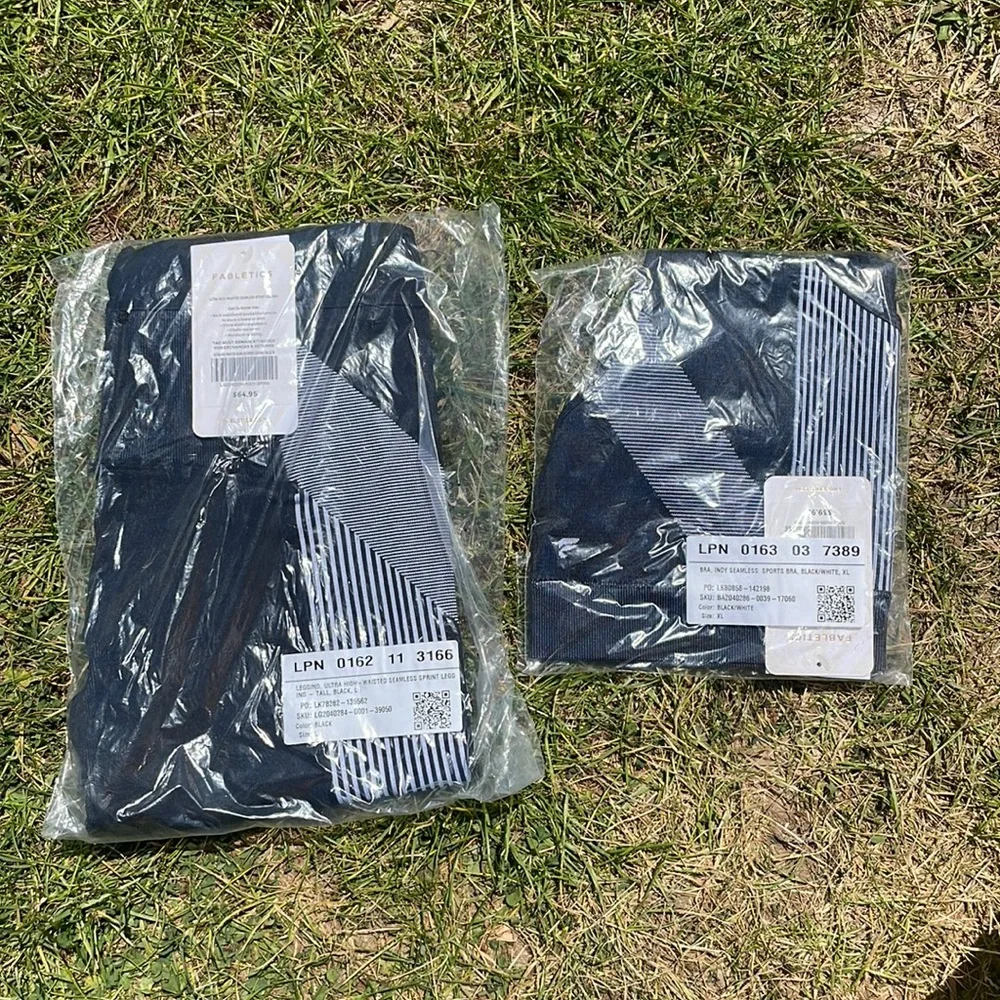 Fabletics Sports Bra and Legging Set. NEVER OPENED. - Picture 1 of 1